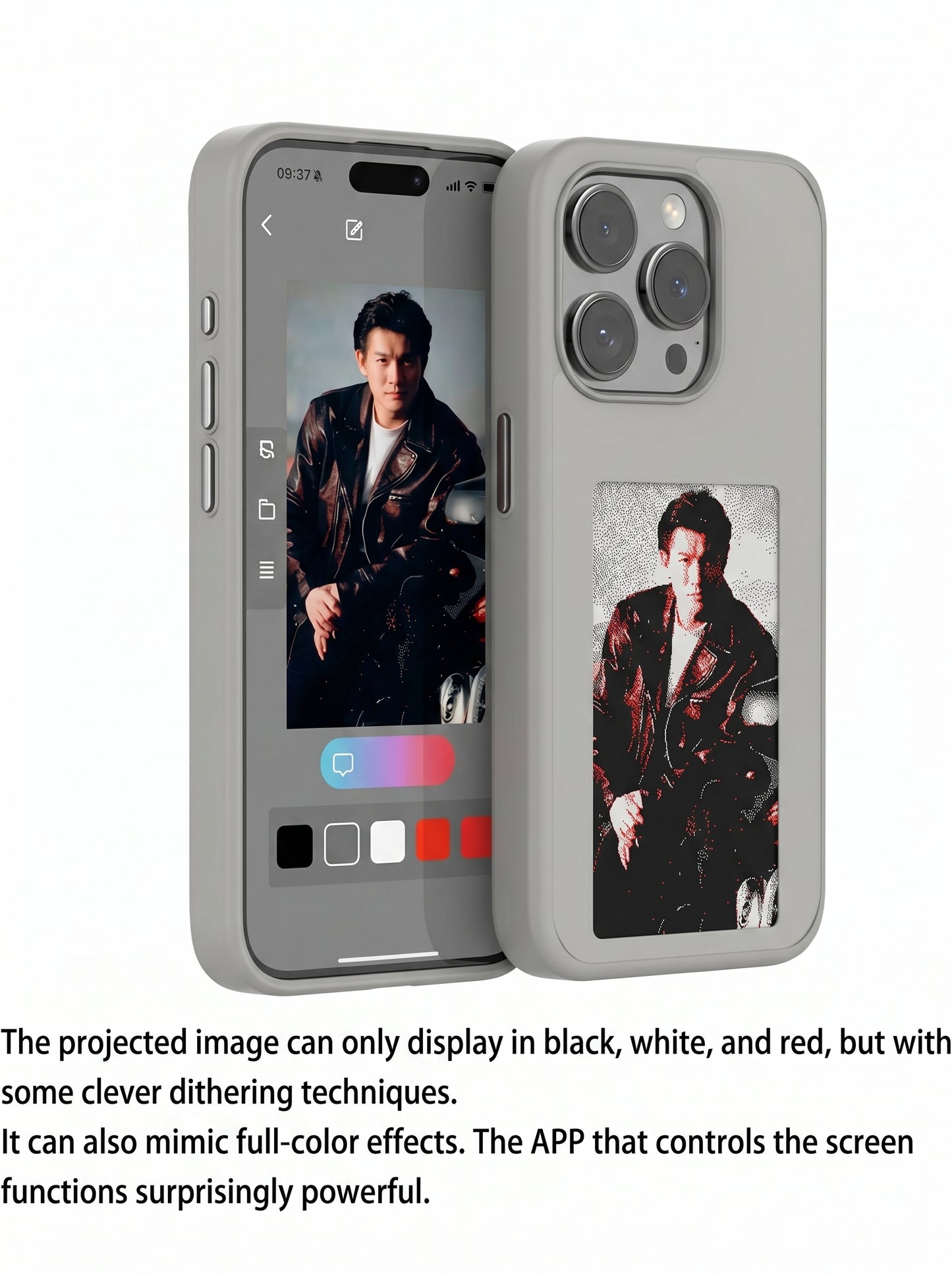 DIY E-Ink Phone Case for iphone